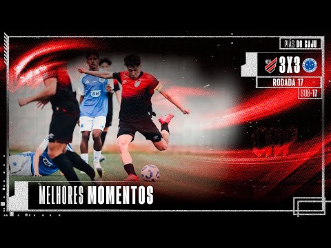 ATHLETICO 3X3 CRUZEIRO | BRASILEIRO SUB-17 | MELHORES MOMENTOS