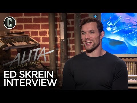 Ed Skrein Interview Alita: Battle Angel