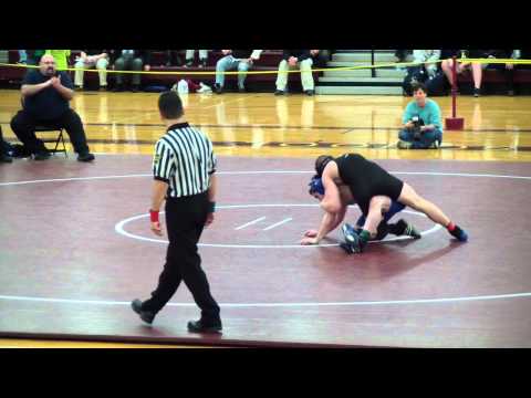 2012 PA SE Region, 170 lb Finals, Shane Springer (green) v Dominic Rigous (red)