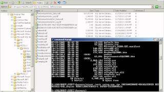 MS SQL Server 2005 Rebuild Master Database