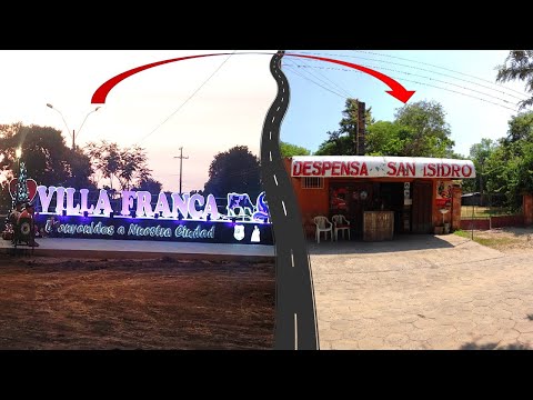 28 De Villa Franca (Frontera con Argentina) a Tacuaras, Colonia Mburica, Ñeembucú, Paraguay