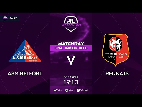 AFL22. France. Ligue 1. Day 13. ASM Belfort - Rennais