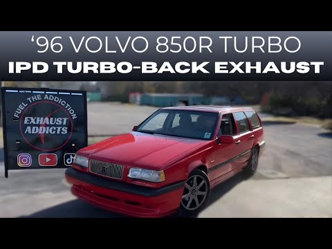 1996 Volvo 850R 2.3L i5 Turbo w/ IPd Turbo-Back Exhaust System!