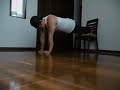 decline diamond 100 push ups in one set 腕立て伏せ100回