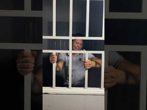 Climb the ladder to the roof￼ Unstable style￼#shorts