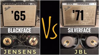 Video thumbnail for Two Iconic FENDER TWIN REVERB Tones - Blackface & Jensen -VS- Silverface & JBL by Johan Segeborn