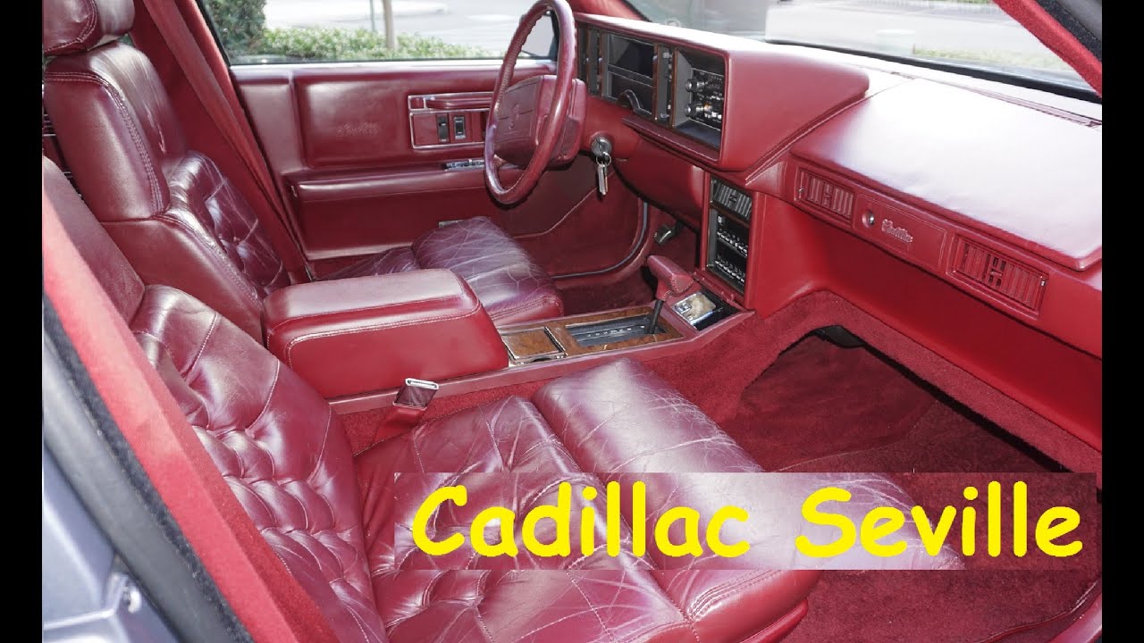 1990 Cadillac Seville Interior Review Video
