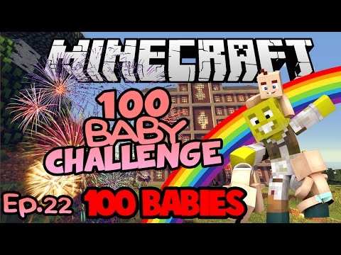 SmallishBeans - 100 BABIES! | FINAL Minecraft 100 Baby Challenge Ep.22