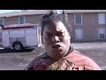 Fire victim's interview goes viral