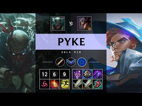 Pyke Mid vs Twisted Fate - EUW Diamond Patch 25.09