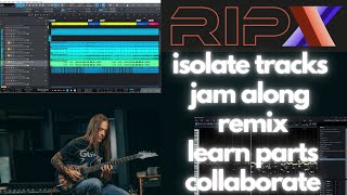 Isolate, Learn, Jam Along and Remix ANY Audio Tracks | RipX DeepRemix