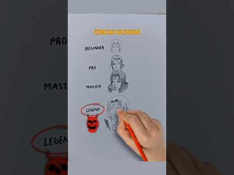 I'M DRAWING ITACHI UCHIHA LIKE A LEGEND #itachiuchiha #drawingitachi #animedrawing #narutoart #art