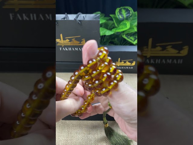 سبحة فاتوران زيتي - 51 خرزة