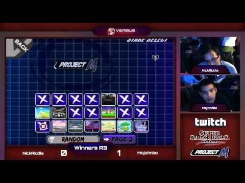 VS Weekly 8/27/14 Winners R3- NickRiddle (Link) vs Mojohnbo (Donkey Kong) ProjectM