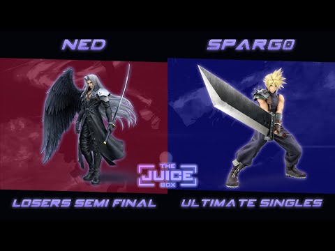 Juice Box + - Ned (Sephiroth) vs Sparg0 (Cloud) - Losers Semi Final