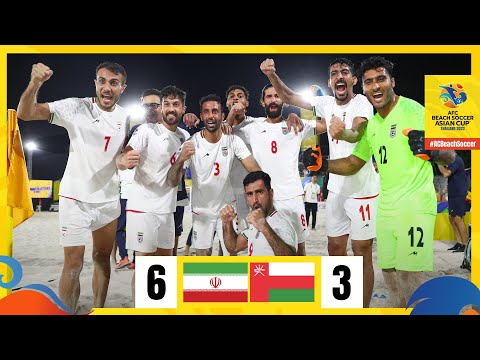 #ACBeachSoccer2023 - Full Match - Semi-Finals | Islamic Republic of Iran vs Oman