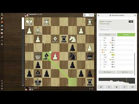 La mia scalata oltre i 2000 chess.com, 83 partita