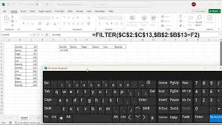 Copy paste trick with filter function in excel