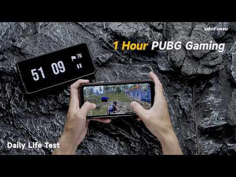 Ulefone Armor 33 Pro 25,500mAh Battery Test: PUBG Gaming + Video + Camera Recording!