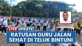 Guru Teluk Bintuni Kompak Gelar Jalan Sehat Bersama dalam Perayaan HUT PGRI ke-80 & HGN 2025