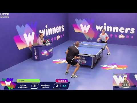WINners CUP table 2  28.10 Syksa Aleksandr - Belobrov Vladimir  11:45