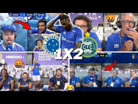 REAÇÕES DOS CRUZEIRENSES E TRISTEZA TOTAL | CRUZEIRO 1 X 2 CORITIBA | BRASILEIRÃO 2026