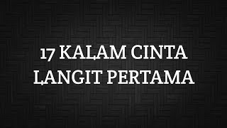 Download lagu AR RAD 2 - TUJUH BELAS KALAM CINTA LANGIT PERTAMA (LIRIK) mp3