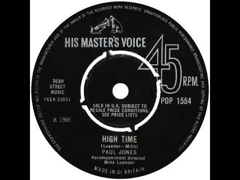 UK New Entry 1966 (317) Paul Jones - High Time