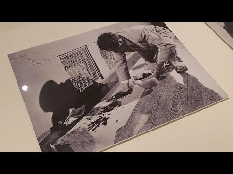 Nam June Paik : Performing La Monte Young's Composition 1960 #10 (Zen for Head, 1962) | MoMA