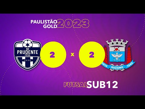 AD Prudente 2 x 2 AD Suzano - Paulistão Gold 2023 - sub 12 - 02/11/2023