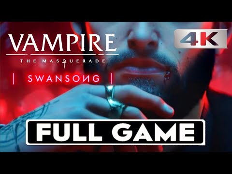 Vampire: The Masquerade - Swansong (2022) | 4K | HD | (Game Movie) | All Cutscenes | (Full Game) |