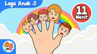 Download lagu Lagu Keluarga Jari, Sayang Semuanya, Kepala Pundak Lutut Kaki dan Lain | Anak Balita | Coco dan Nana mp3