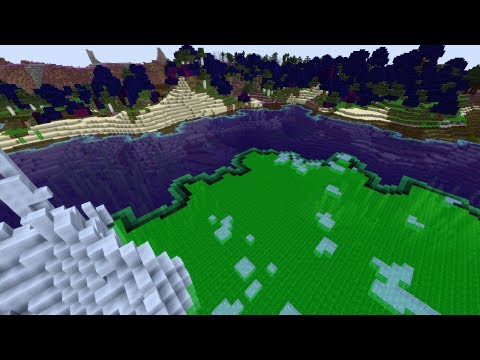 UNBELIEVABLE! Negative Biome "Blending" in Minecraft!