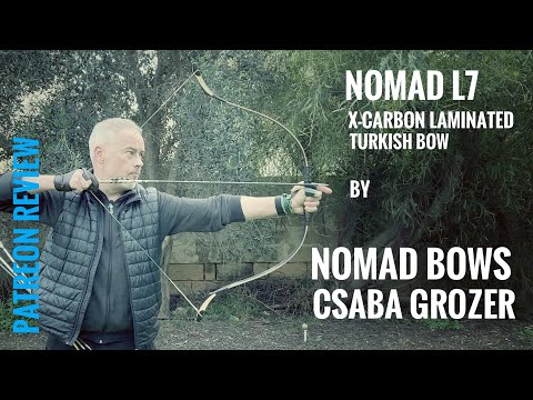 Nomad L7, laminated Turkish Bow by Nomad Bows / Csaba Grozer - Patreon Review