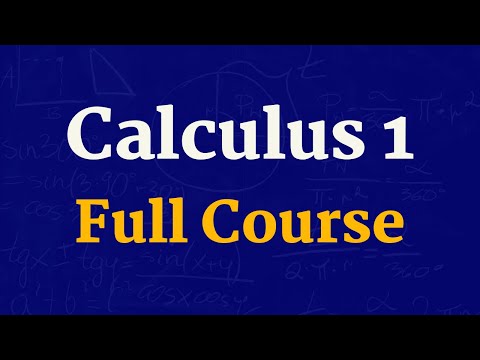 Calculus for Beginners full course | Calculus for Machine learning
