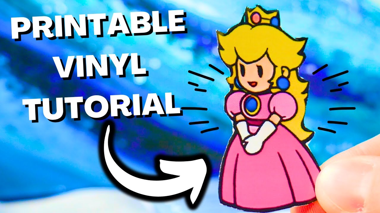 How To Use Printable Vinyl Sticker Paper