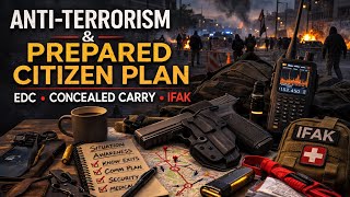More Attacks Coming? Anti Terrorism Readiness Plan For The Prepared Citizen! EDC, 72 Hour Bag, IFAK