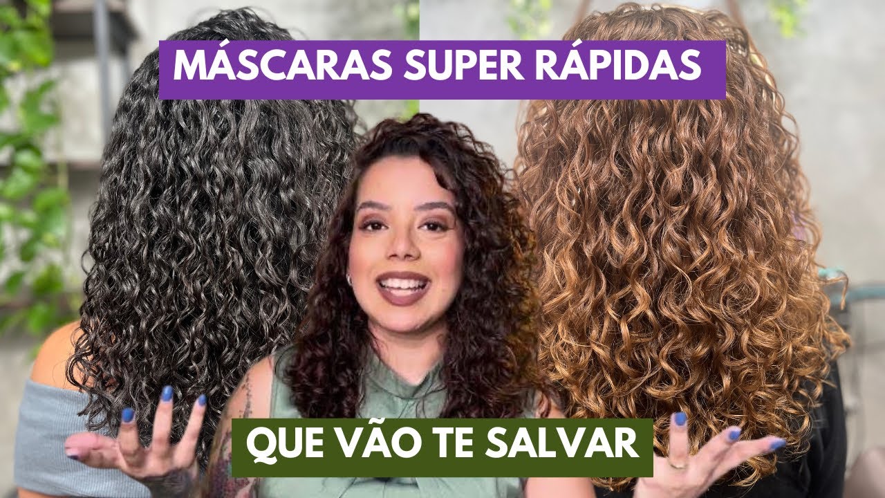 MÁSCARAS SUPER RÁPIDAS PARA TRATAR O CABELO NO BANHO - Tamires Maia
