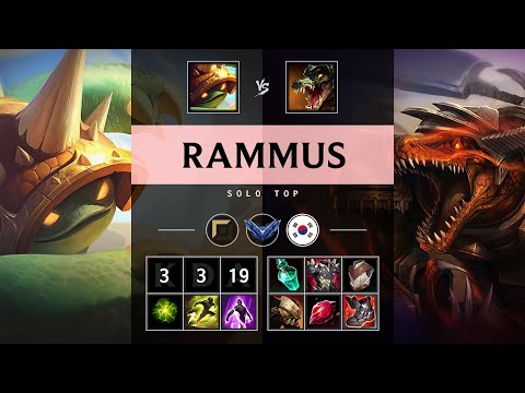 Rammus Top vs Renekton - KR Diamond Patch 25.20