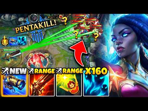 I BROKE THE SENNA ATTACK RANGE RECORD WITH THE NEW ITEM! (PENTAKILL IN THEIR FOUNTAIN)