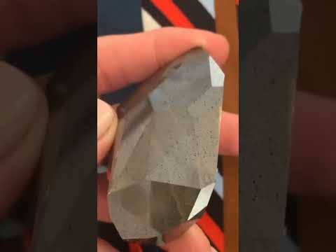 THE ENIGMA –  world’s largest natural ♟️Fancy Black diamond.   #Sothebysjewels.    #shorts