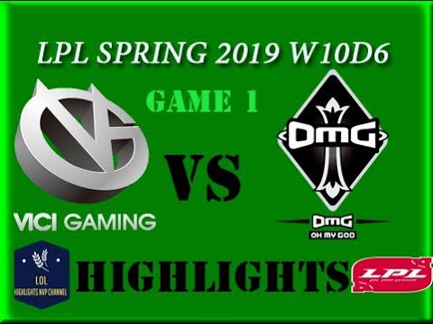 VG vs OMG Highlights Game 1 LPL Spring 2019 W10D6 Vici Gaming vs Oh My God LPL Highlights