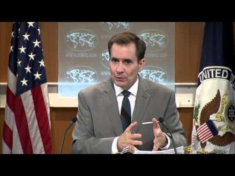 Kirby: Aleppo rebels shouldn't intermingle with al-Nusra. 25 Apr 2016