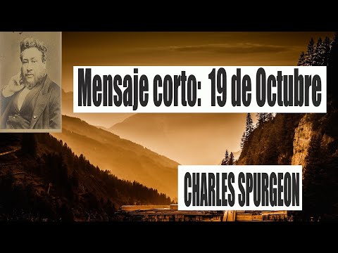 Charles Spurgeon-Mensaje corto-19 de Octubre-“Sino que te castigaré con justicia.” Jeremías 30: 11.