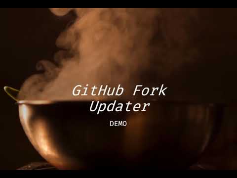 GitHub Fork Updater