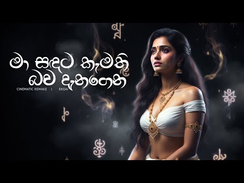 Ma Sandata Kamathi Bawa Danagena (මා සඳට කැමති බව දැනගෙන) | Cinematic Cover | EKOAI