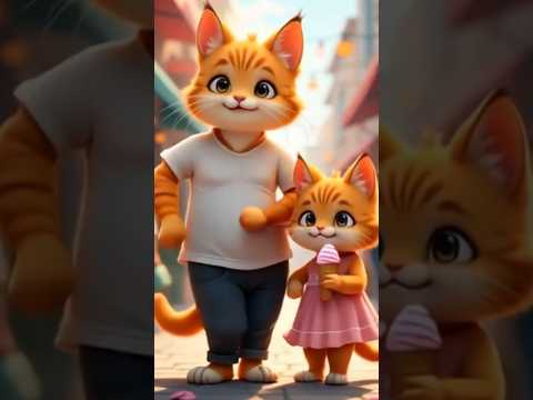 Cats Dancing with Ice Cream 🍦😺 | Daily Fun Vinay Shorts