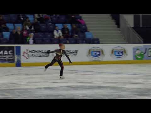 2017 Santa Claus Cup: Chiara LOIBNER(AUT) - FS CHICKS GIRLS ISU 7, Free skating