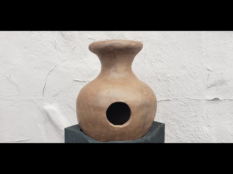 Making a Coil Built Udu (Nigerian Clay Drum)
