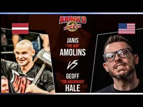 Janis Amolins vs Geoff Hale PRE-MATCH